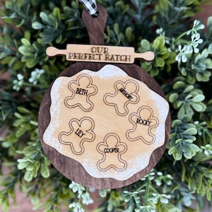 Baked with Love Gingerbread Cookie Dough Ornament