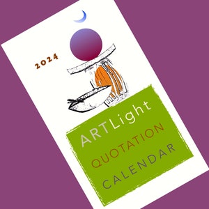 2024 ArtLight Quotation Calendar (wall)