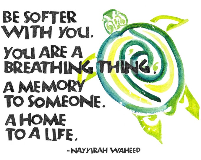 6 Card Set B011 Be Softer With You -- Nayyirah Waheed