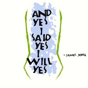 Card Y008 Yes I Said Yes -- James Joyce