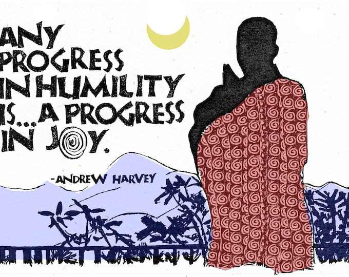 Card A003 Humility -- Andrew Harvey
