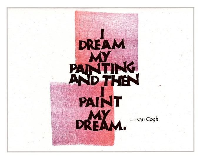 Card I003 My Painting — Vincent van Gogh