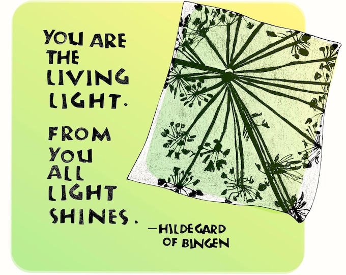 Y018 The Living Light -- Hildegard von Bingen