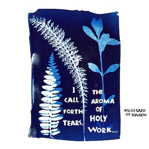 Card I023 Holy Work -- Hildegard von Bingen