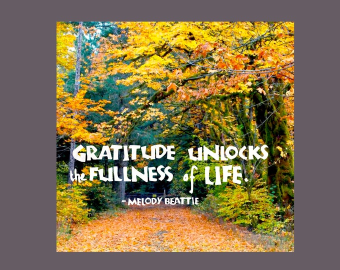 Card G005 Gratitude -- Melody Beattie