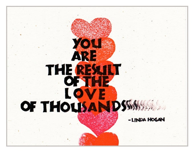 Card Y001 Love of Thousands — Linda Hogan.