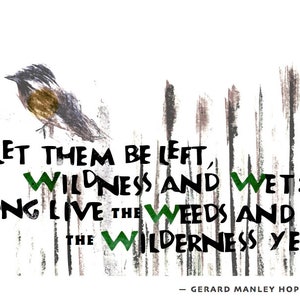 6-kaartenset O004 Wildness and Wet -- Gerard Manley Hopkins