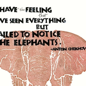 Card I004 The Elephants -- Anton Chekhov