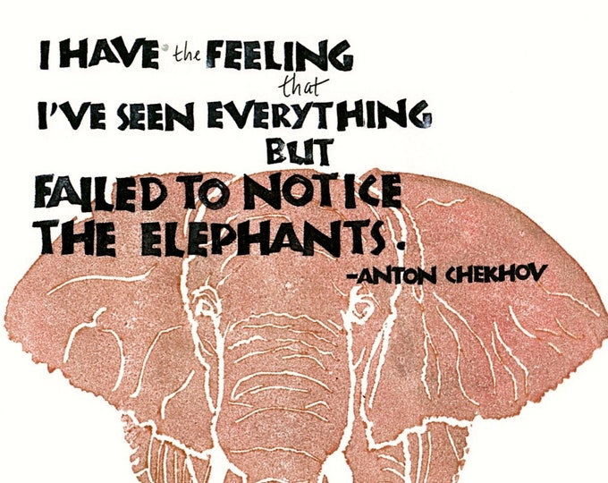 Card I004 The Elephants -- Anton Chekhov