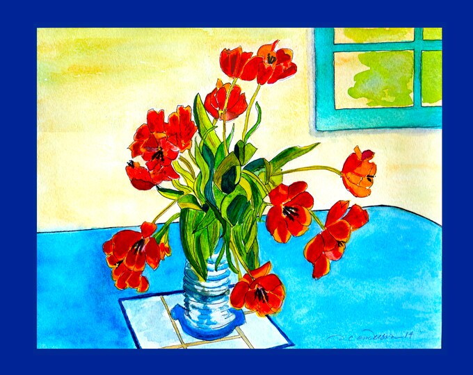 Print P008 Tulips for Vincent (no quotation)