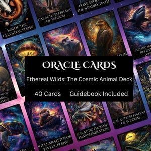 Ethereal Wilds: Das kosmische Tier Orakel Kartenspiel – Digitaler Download