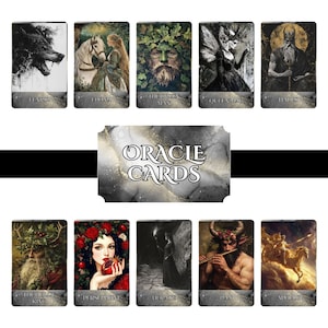 Eternal Realms: Orakel der Uralten Mächte | 44 Card Deck + Anleitungsbuch | Digitaler Download