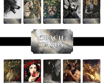 Eternal Realms: Oracle of the Ancient Powers | 44 Card Deck + Guidebook | Digital Download