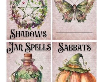 Buch mit Schattenseiten: Witchcraft Grimoire (Digitaler Download)