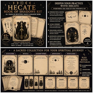 Hecate Book Of Shadows Bundle Digital Download