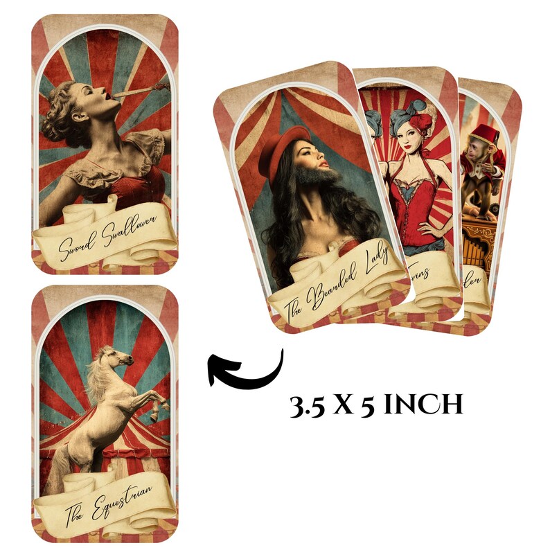 The Circus Arcana Oracle Deck - Digital Download - Etsy