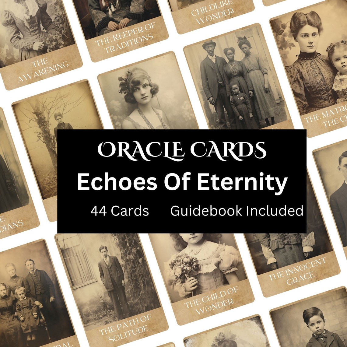 Echoes of Eternity Oracle Card Deck 44 Card Digital Download