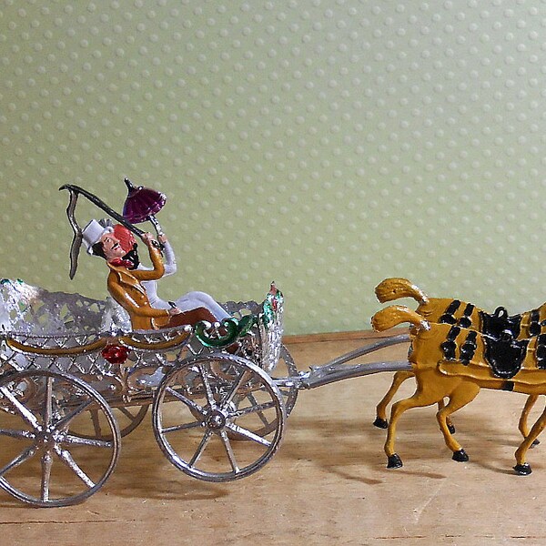 Antique Lead Horses Etsy