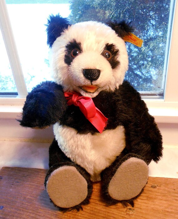 steiff panda bear