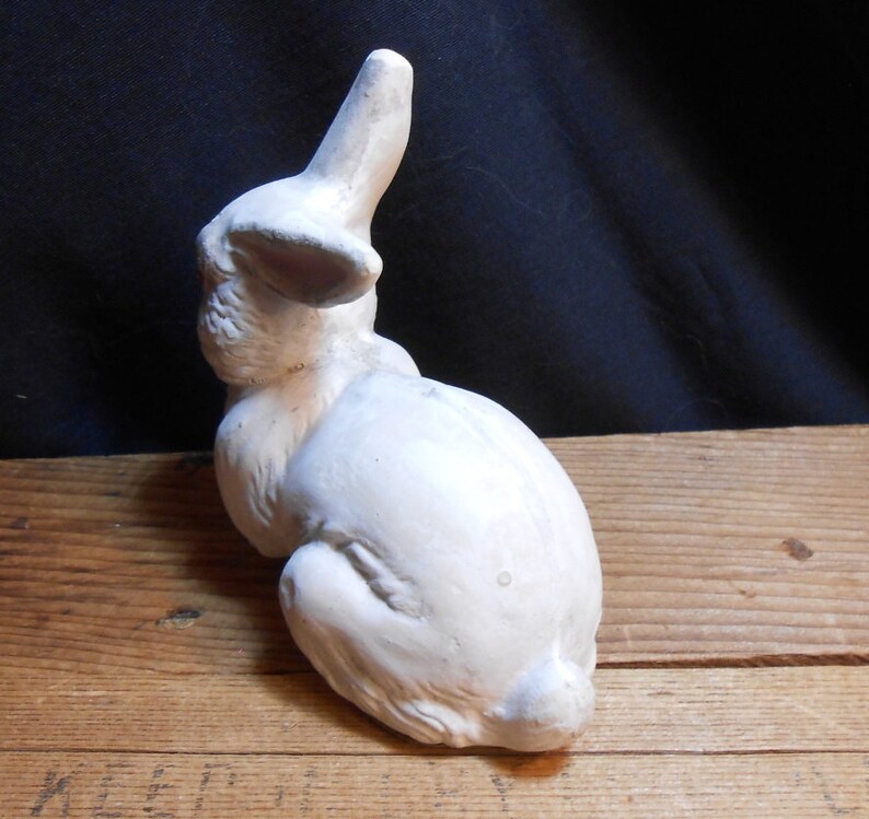 Sweet Vintage German Papier-mache Easter Bunny Rabbit