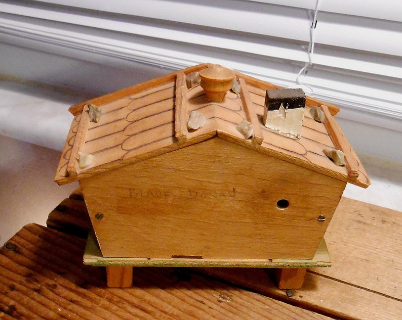 Vintage Hansel /& Gretel Germany Wood Weather House