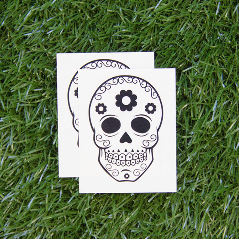 Free Thinker Temporary Tattoo Pack Set of 2 Etsy