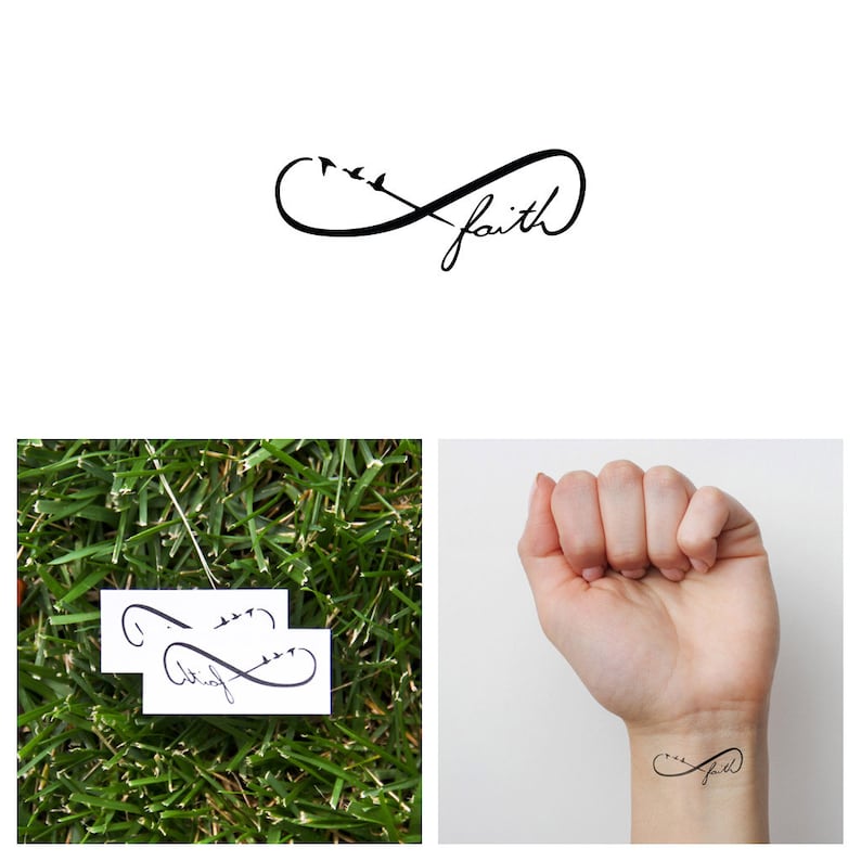 Эскизы тату бесконечность для девушки