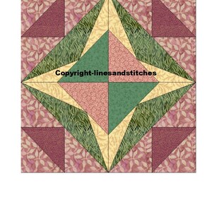 Country Spring Paper Quilt Blockmuster (PDF)