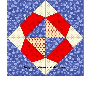 What&#39;s Your Point Paper Pieced Quilt Blockmuster (PDF)