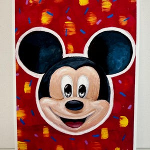 Mickey Mouse Disney Art Giclee Print