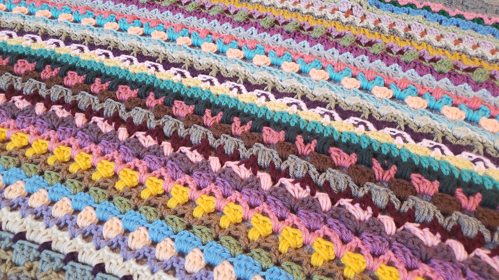 Crochet Blanket Pattern PDF Shining Hope Afghan Handmade Etsy