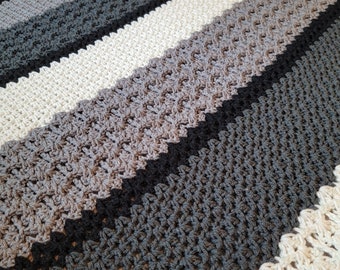 CROCHET PATTERN - Modern Lace Crochet Afghan - Handmade Afghan,Handmade Blanket,Crochet Blankets,Crochet Afghans, Pretty, DIY, Tutorial, Fun
