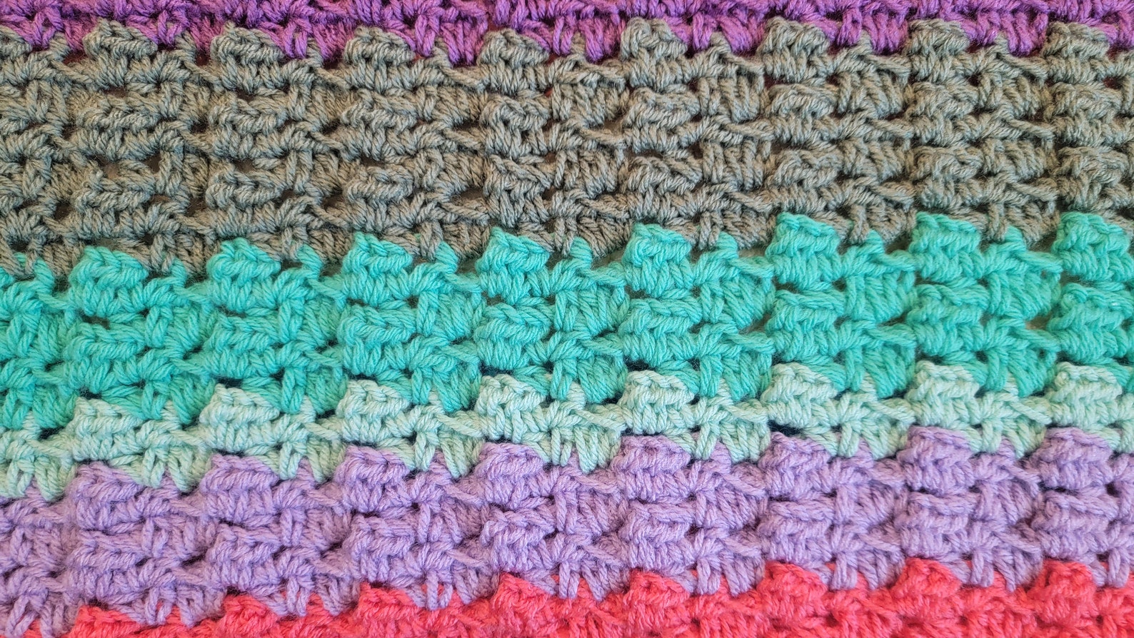 Crochet Blanket Pattern PDF Pure Heart Afghan Handmade Etsy