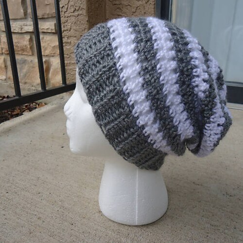Crochet Hat Pattern PDF Starlight Mist 