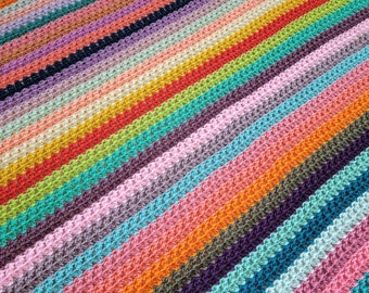 Halo Blaze Crochet Afghan - Handmade Afghans, Crocheted Afghans, Crocheted Blankets, Crochet Afghans, Crochet Blankets,Throws,Pretty,Cute