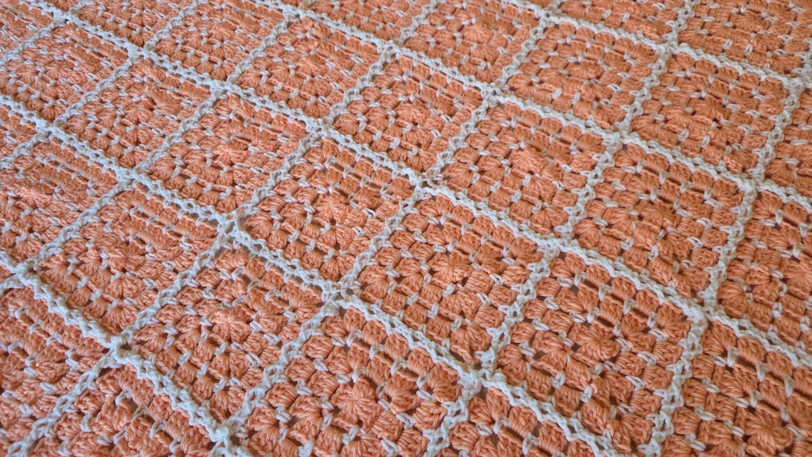 Fairy Lights Crochet Afghan -Handmade Afghans,Crocheted Afghans,Crocheted Blankets,Crochet Afghans,Crochet Blankets,Throws,Squares,Colorful image 1