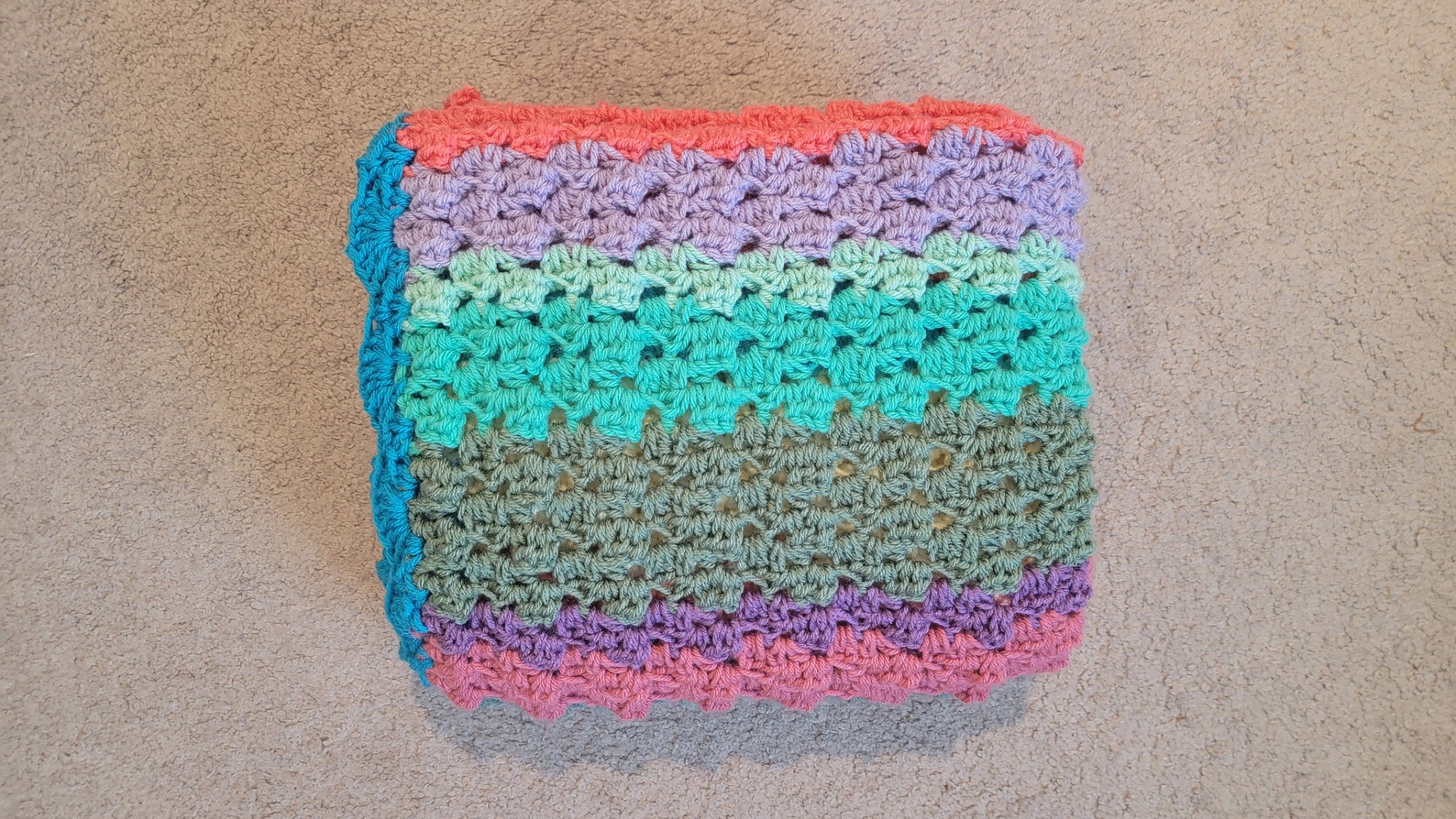 Crochet Blanket Pattern PDF Pure Heart Afghan Handmade Etsy