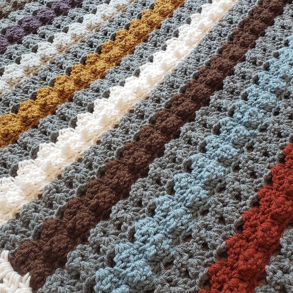 Crochet Blanket Pattern PDF- Charming Whimsy Afghan - Handmade Afghan,Handmade Blanket,Crochet Blankets,Crochet Afghans,Crochet Pattern, DIY