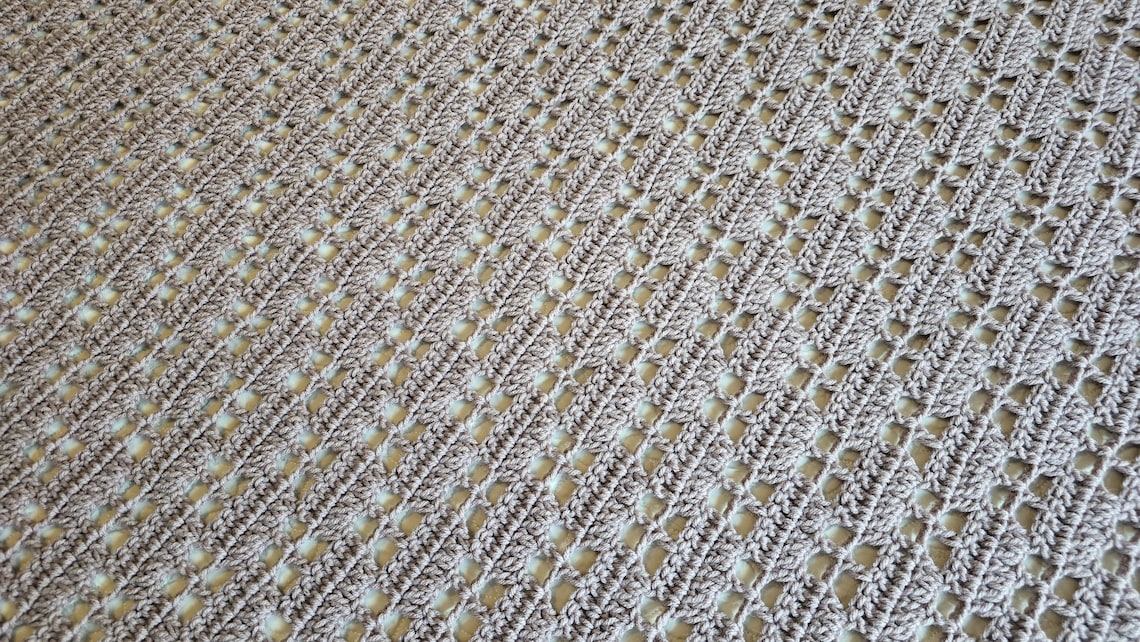 Window Pane Crochet Afghan Handmade Afghans, Crocheted Afghans, Crocheted Blankets, Crochet Afghans,Crochet Blankets,Throws,Colorful,Cute image 1