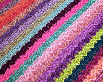 CROCHET PATTERN - Eternal Flame Crochet Afghan  - Handmade Afghan, Handmade Blanket, Crochet Blankets, Crochet Afghans, DIY, Pretty,Cute,Fun