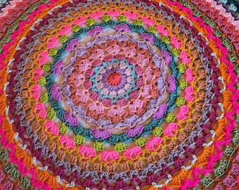 CROCHET PATTERN - Lumi Token Crochet Afghan  - Handmade Afghan, Handmade Blanket, Crochet Blankets, Crochet Afghans,Tutorial,DIY, Pretty,Fun