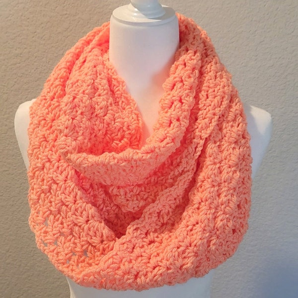 Crochet Scarf Pattern PDF - Sweet Talk Crochet Cowl - Crochet Scarf, Crochet Cowl, Infinity Scarf, Infinity Cowl, Mobius, Lace, Scarves