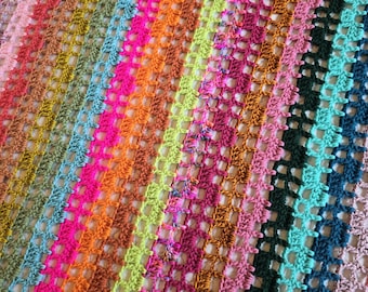 HANDMADE BLANKET - Luxe Twinkle Crochet Afghan - Handmade Afghans, Crocheted Afghans, Crocheted Blankets, Crochet Afghans,Crochet Blankets