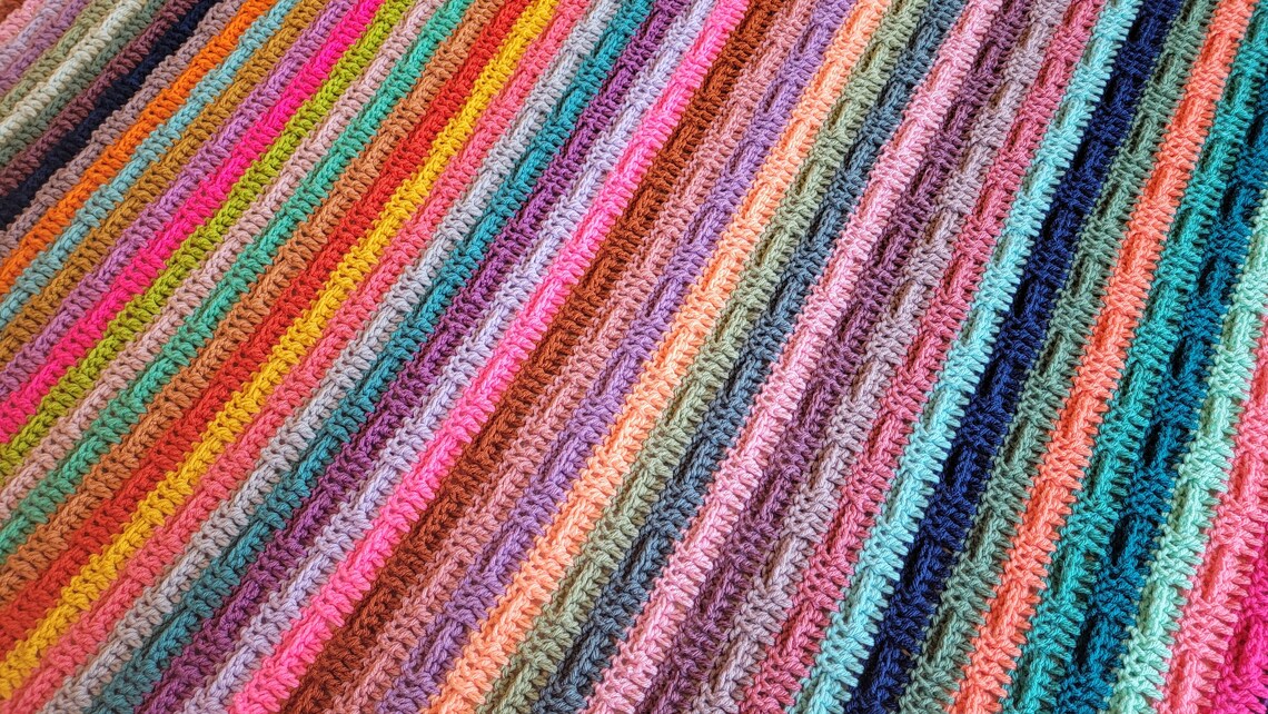 Ether Wanderer Crochet Afghan Handmade Afghans, Crocheted Afghans, Crocheted Blankets, Crochet Afghans,Crochet Blankets,Throws,Pretty,Cute image 1