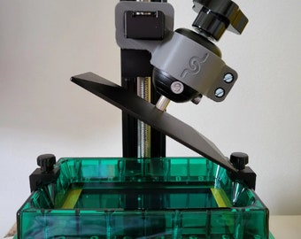 Elegoo Mars 2 Build Plate Angled Holder Drip Tray 45 Degrees Resin Printer Drain