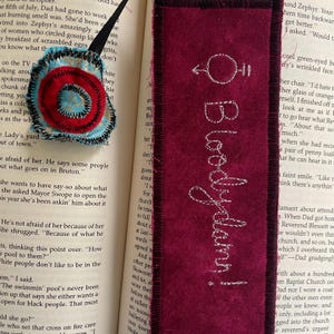 Sci-Fi Inspired Bookmark, Red Rising Series Fan Gift