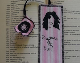 Handmade Inigo Montoya Bookmark, Essential for Bookworms and Movie Buffs