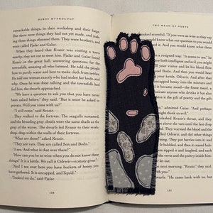 Capture Your Love for Dogs with this Unique Paw Bookmark!