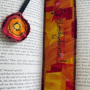 Sci-Fi Inspired Bookmark, Red Rising Series Fan Gift