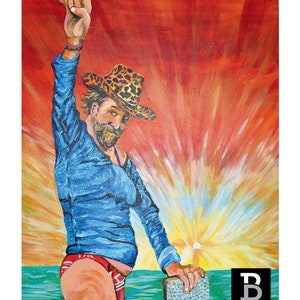 Impresión artística &quot;Leslie&quot; (11x14)